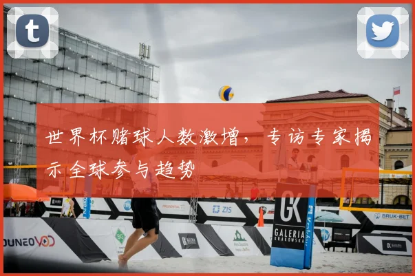 世界杯赌球人数激增，专访专家揭示全球参与趋势