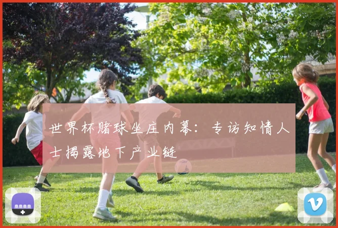 世界杯赌球坐庄内幕：专访知情人士揭露地下产业链